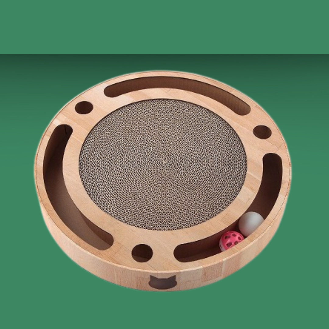 Interactive Track Ball Scratcher