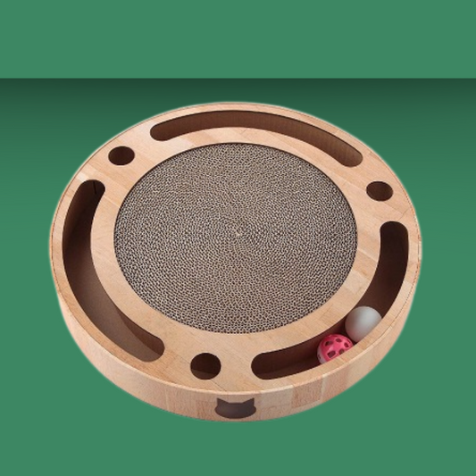 Interactive Track Ball Scratcher